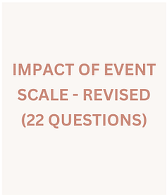 self assessment questionnaire for trauma