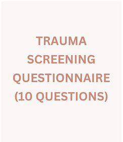 self assessment questionnaire for trauma